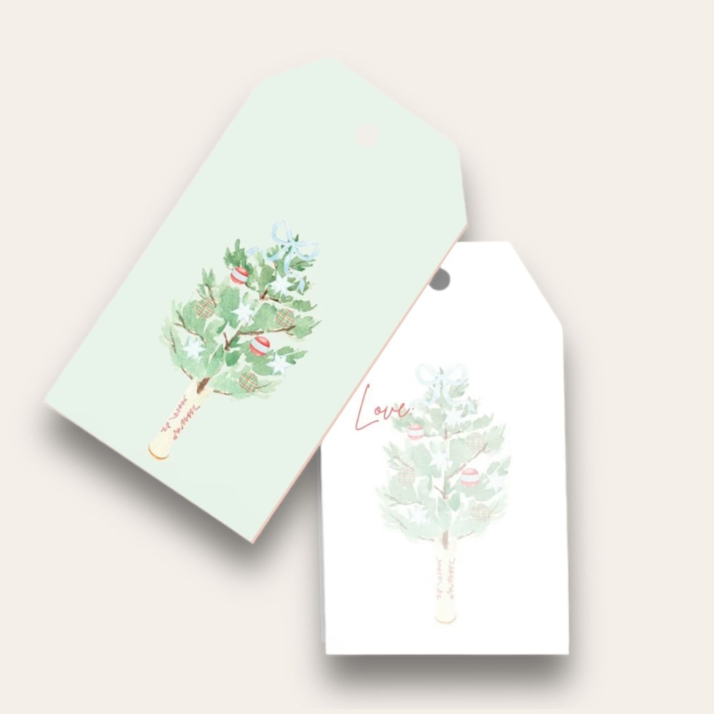 Cowboy Boot & Tree Big Gift Tags (Copy)