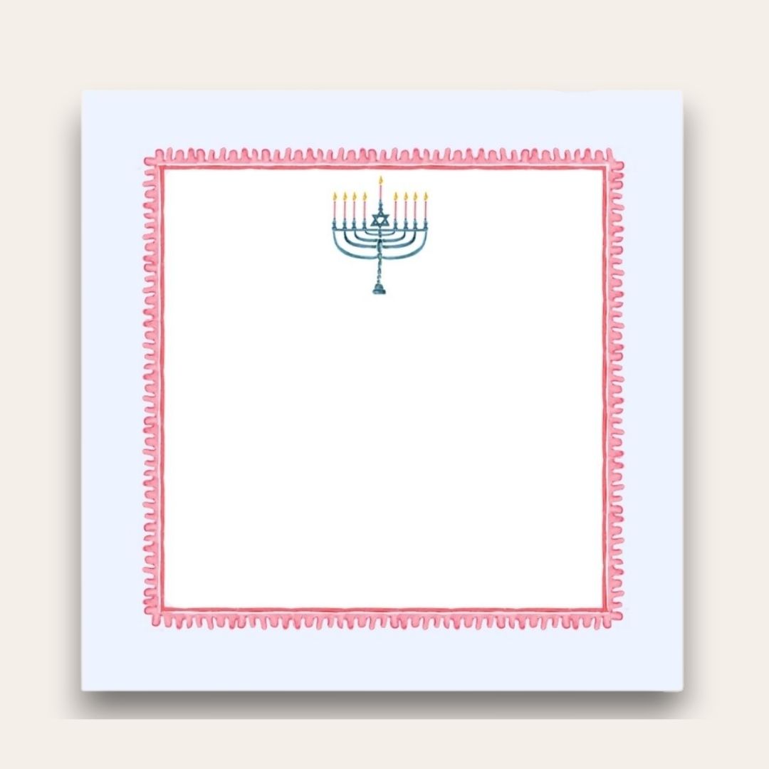 AWDH x DJPCo Happy Hanukkah Big Chunky Notepad