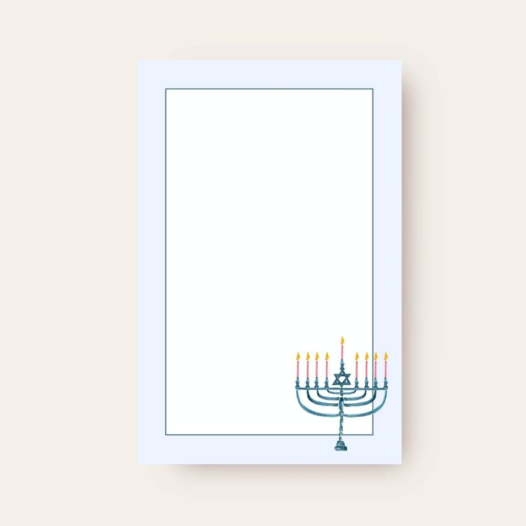 AWDH x DJPCo Happy Hanukkah Skinny Chunk Notepad