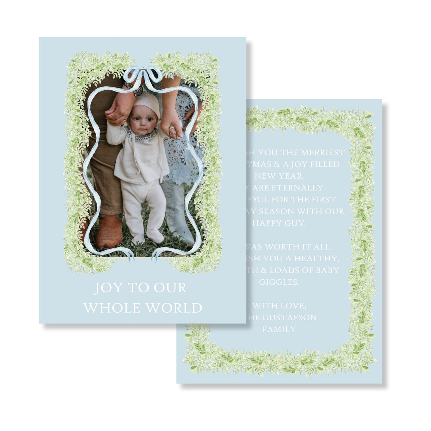 Joy to Our Whole World Holiday Card