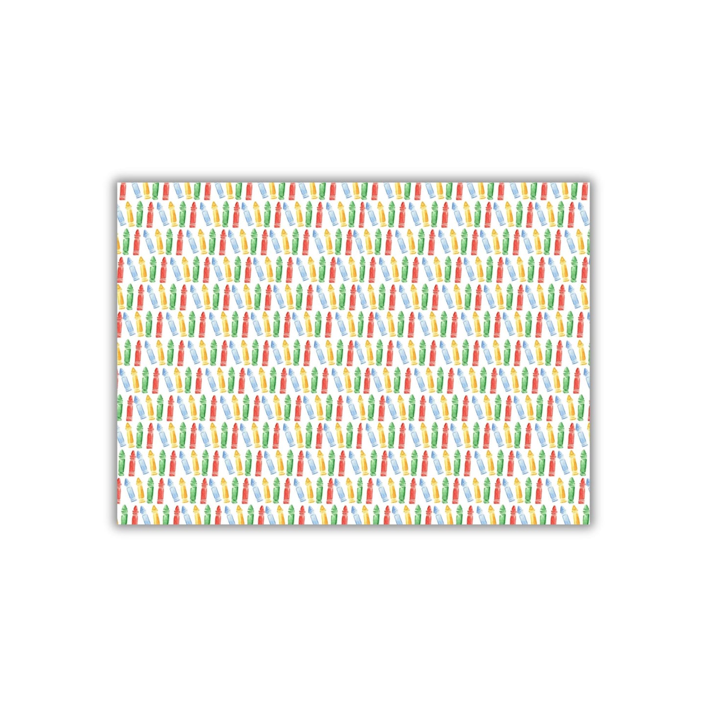 John's Crayons Stationery Set