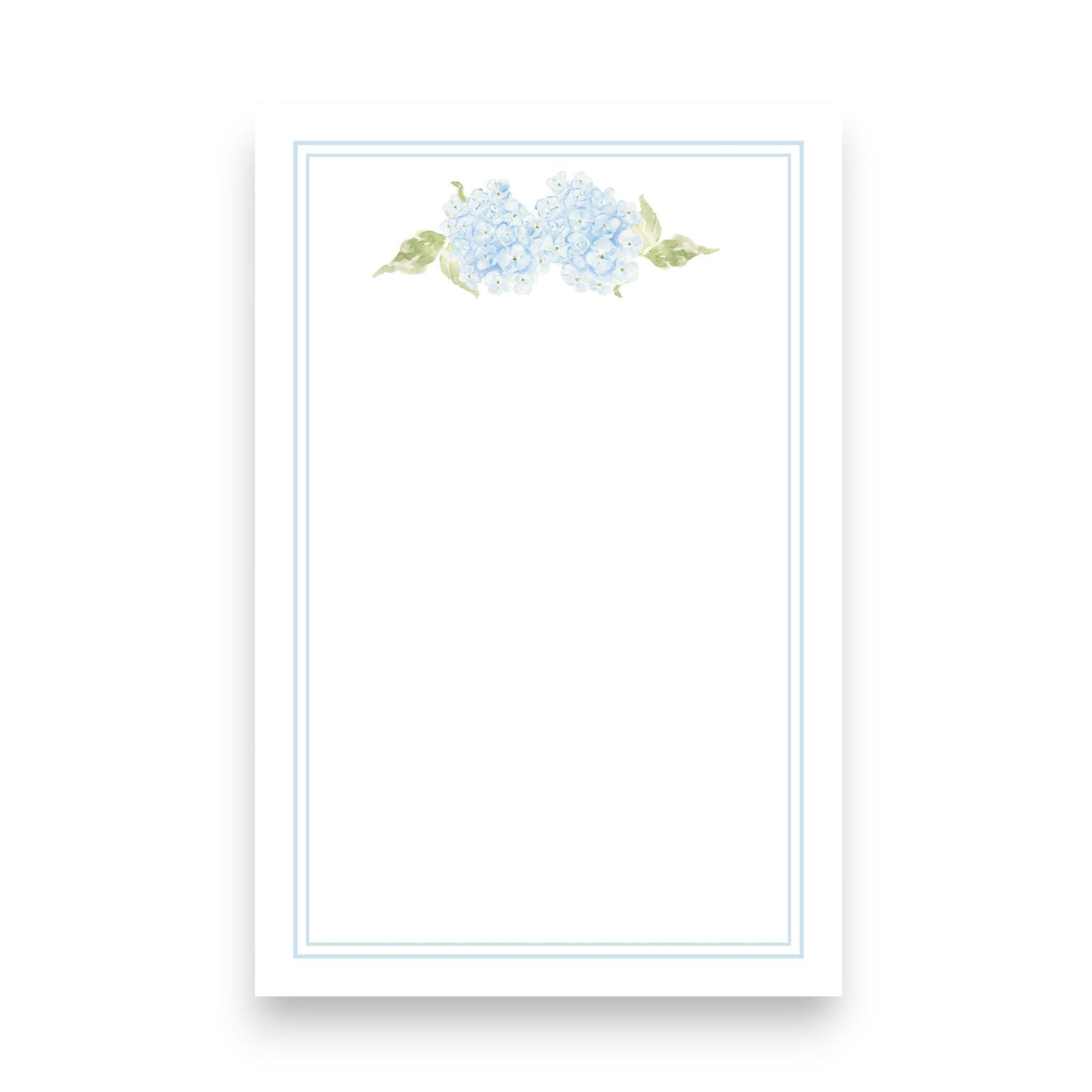 Hydrangea Cluster Skinny Chunk Notepad