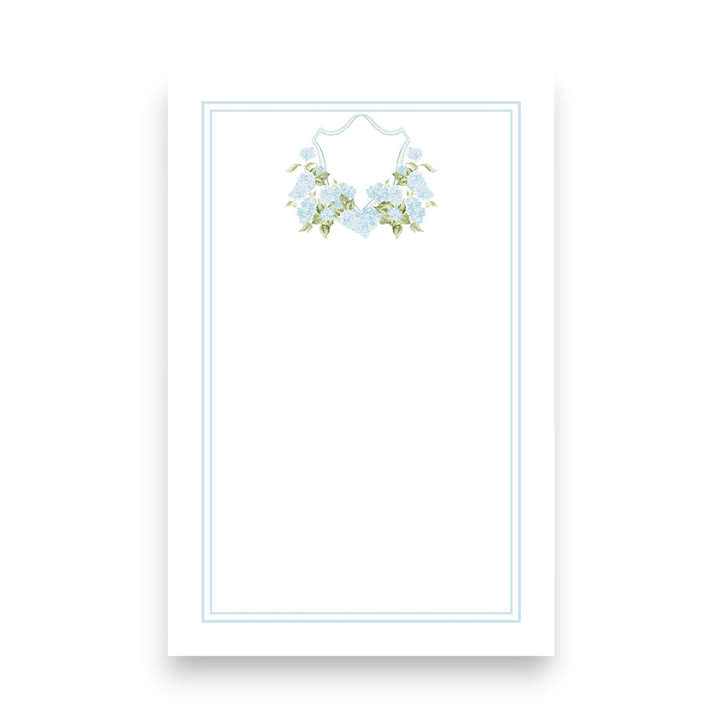 Hydrangea Crest Skinny Chunk Notepad