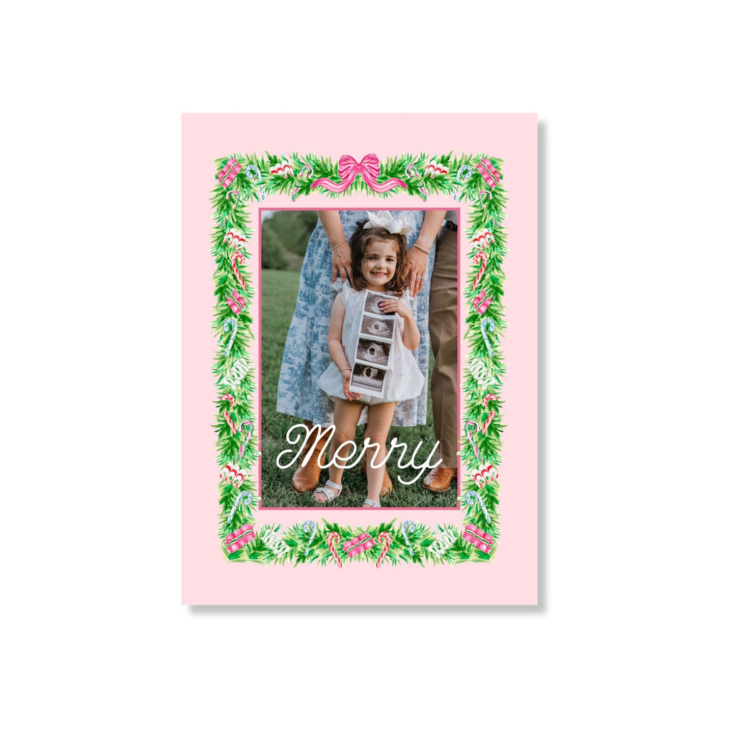 Libby's Diamond Garland Holiday Card