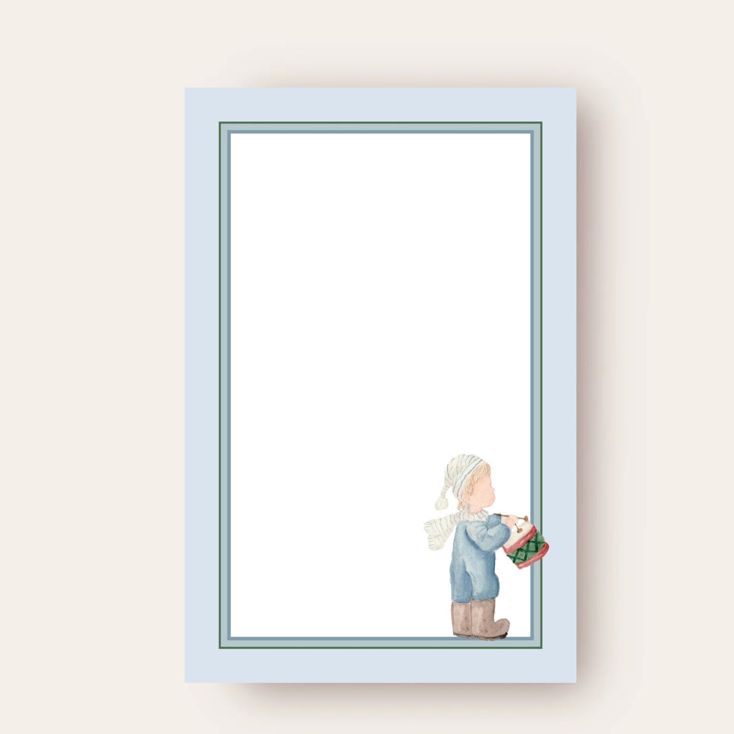 Little Drummer John Skinny Chunk Notepad