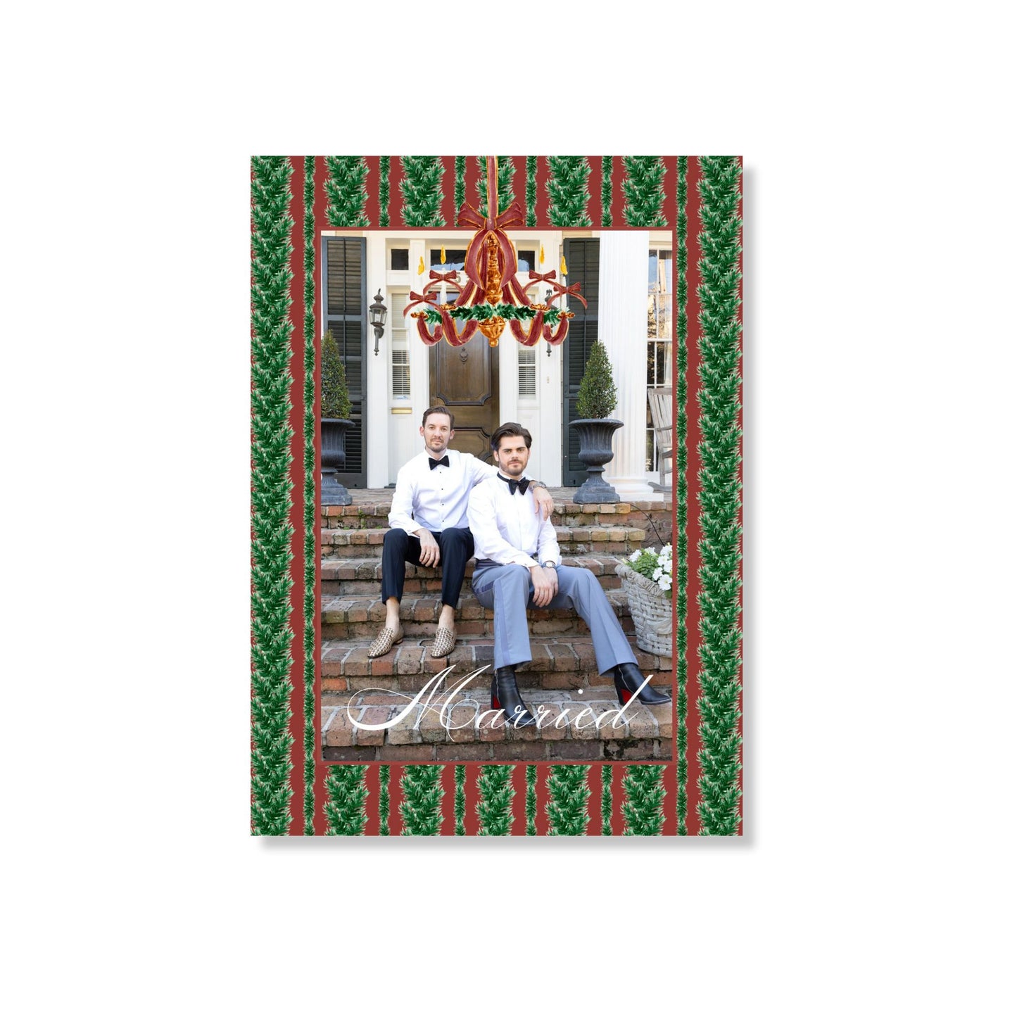 Ralph Lauren Chandelier Holiday Card