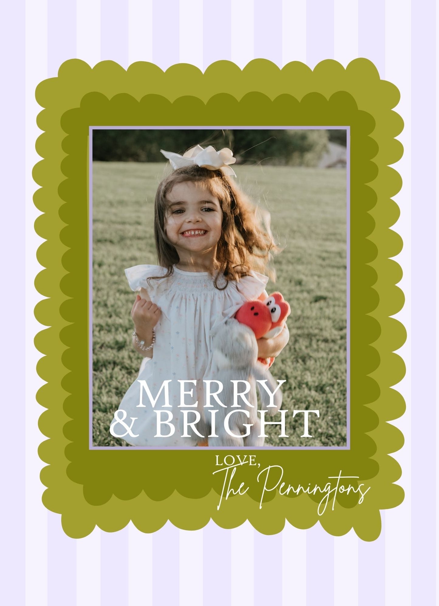 AWDH x DJPCo Scallop & Bright Holiday Card (Friends Edition)