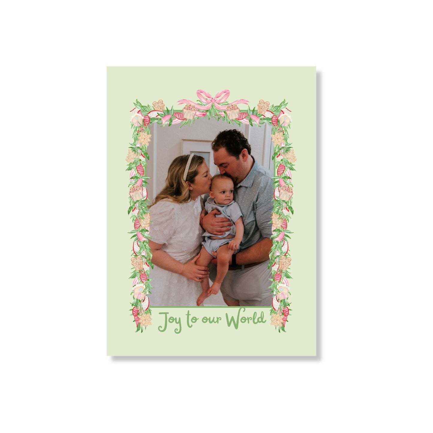 Pinky Promise, I Love Christmas Holiday Card