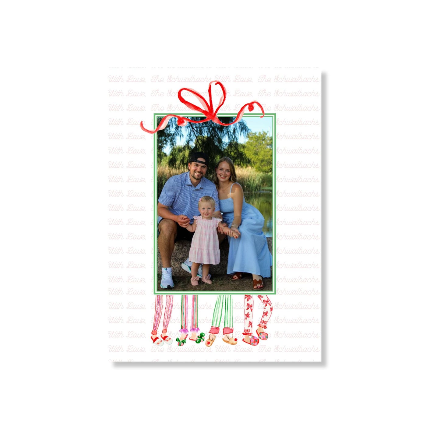 Pajama Party Holiday Card