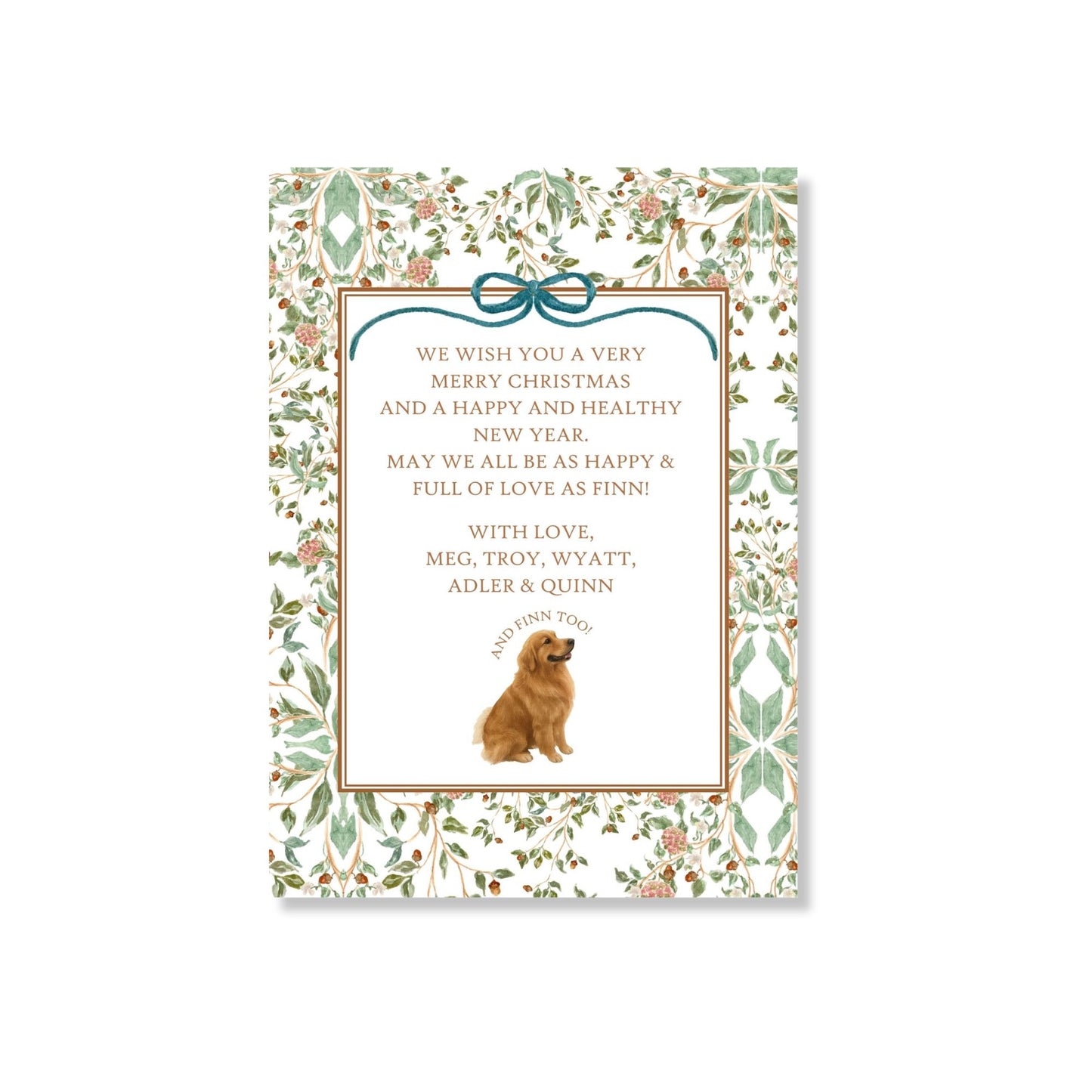 Hunter's Favorite Card Holiday Card