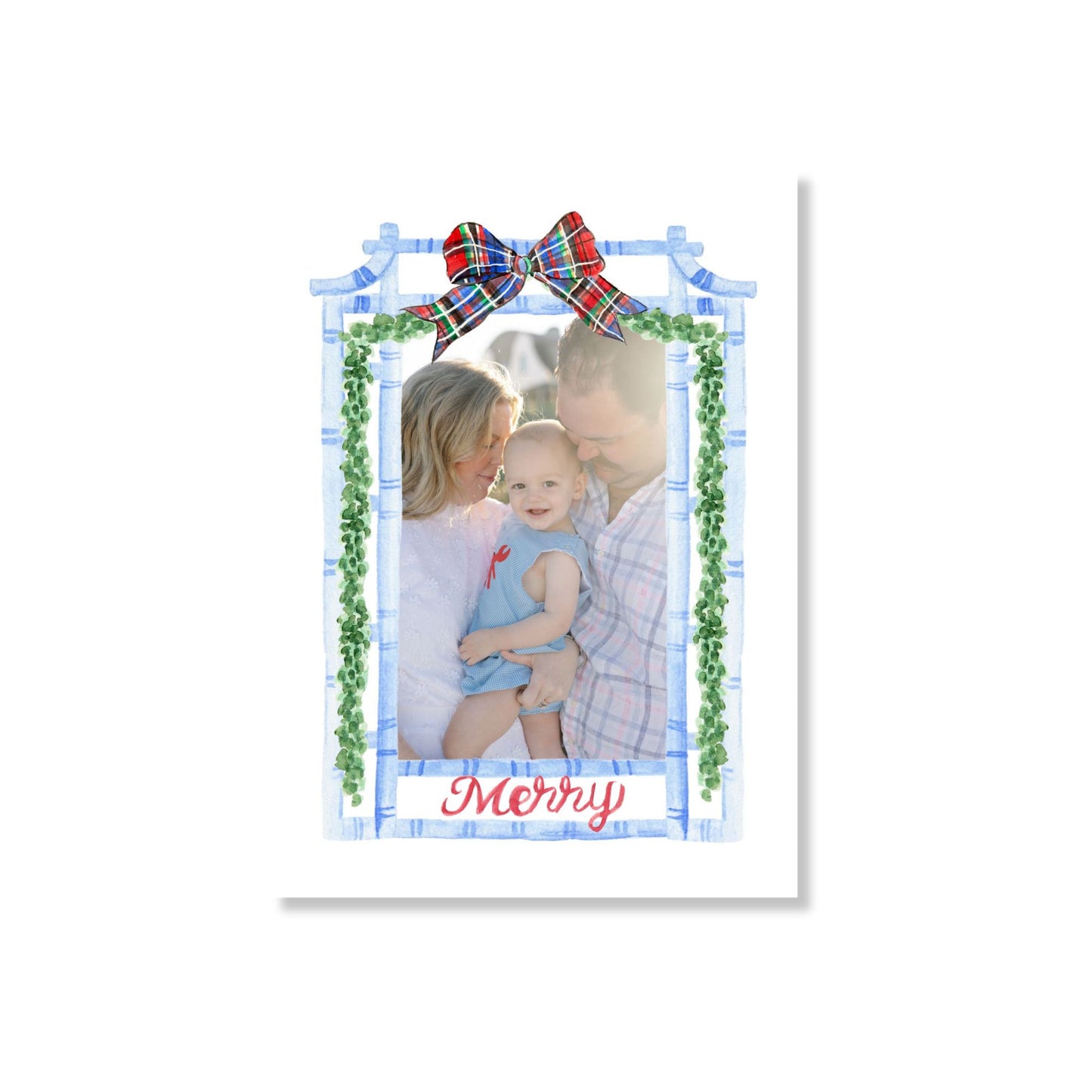 Preppy Preppy Holiday Holiday Card