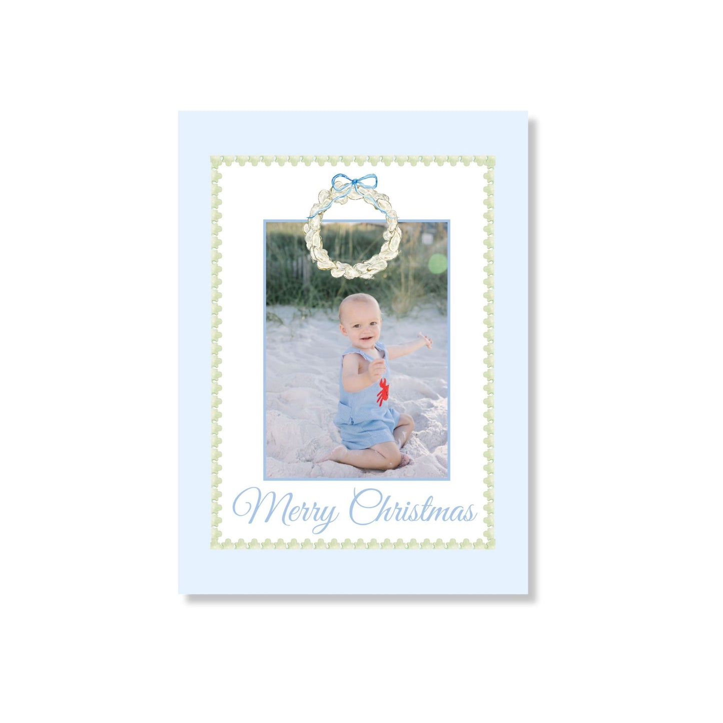 Oyster Christmas Holiday Card