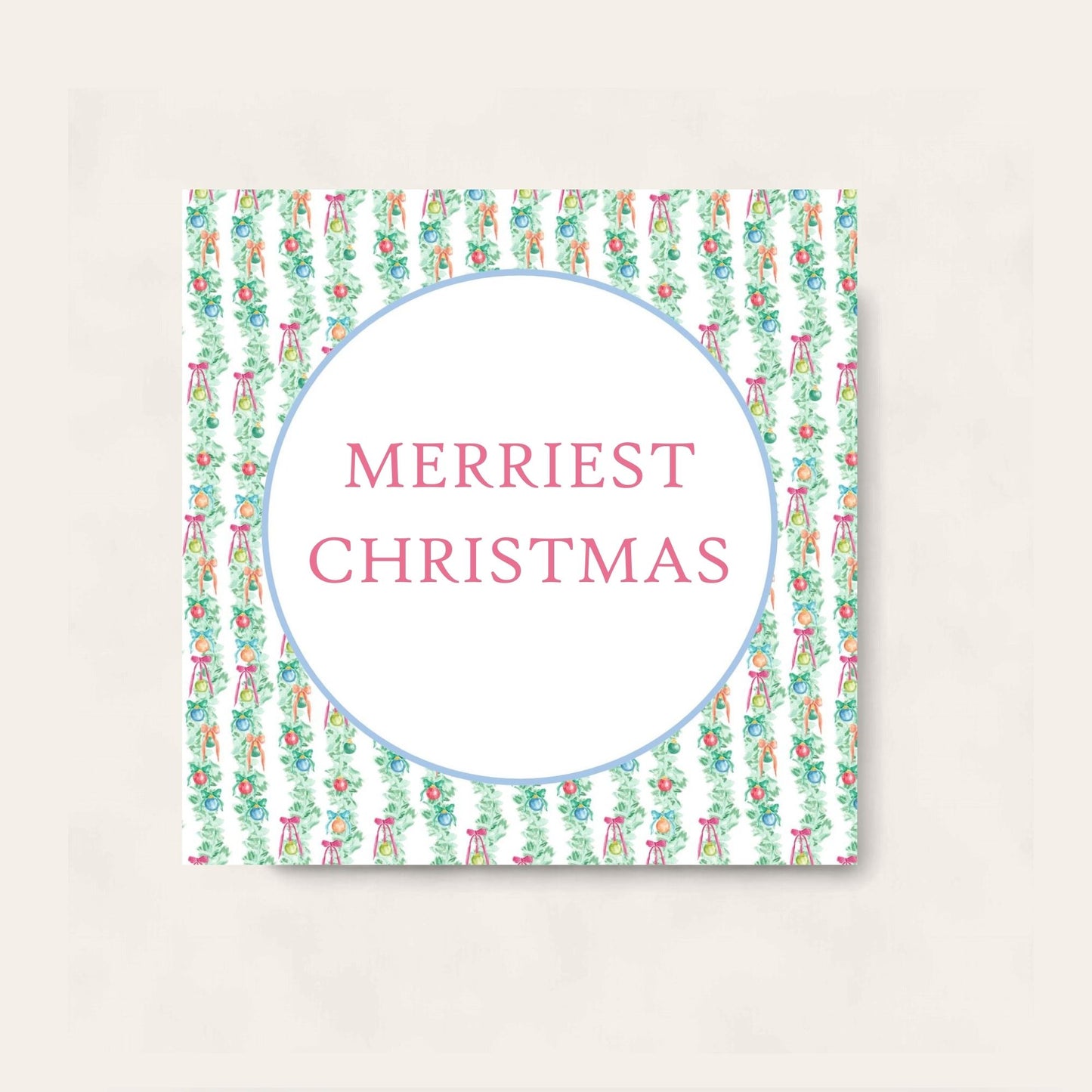 Happiest Ornaments Paper Coaster