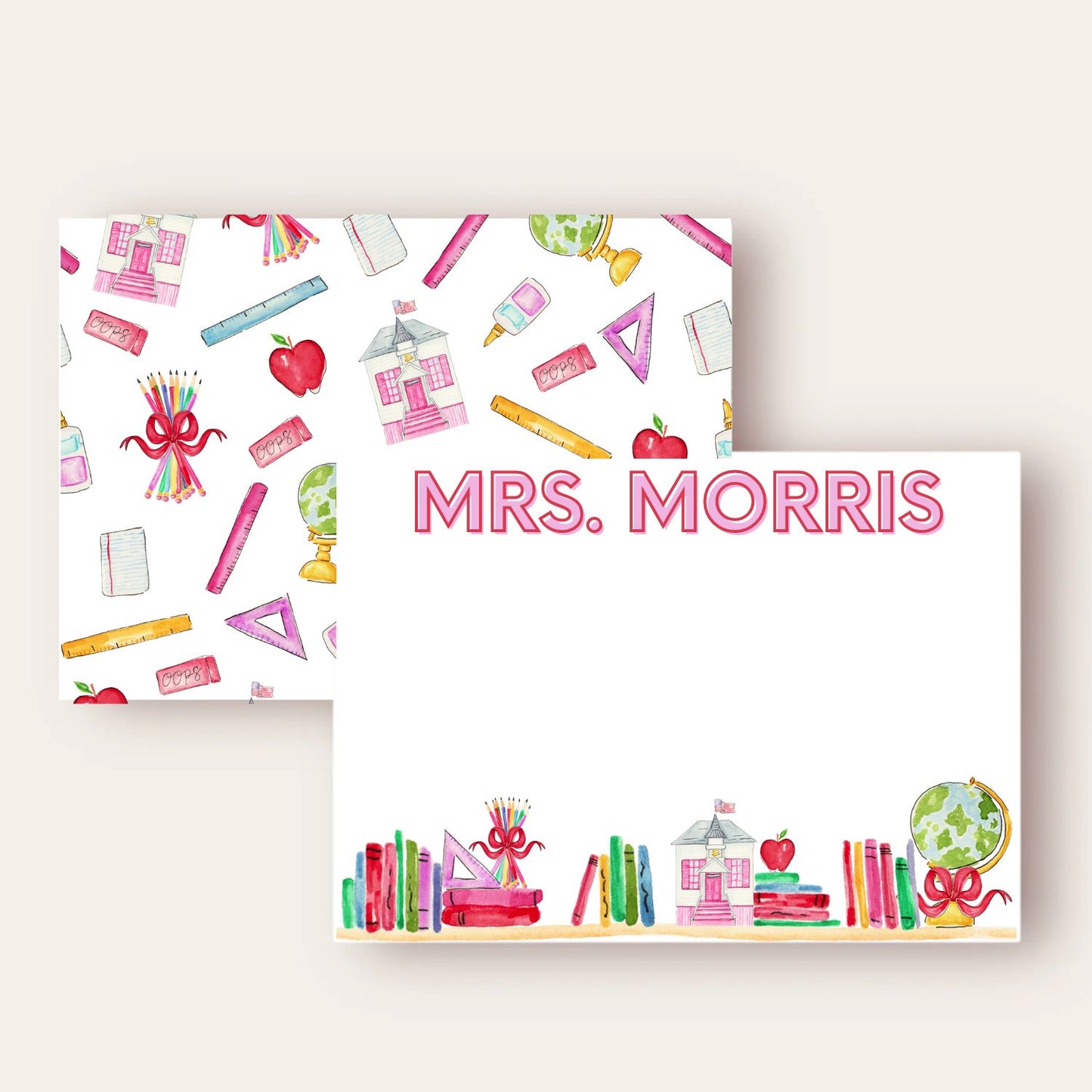 Teacher's Desk Stationery Set