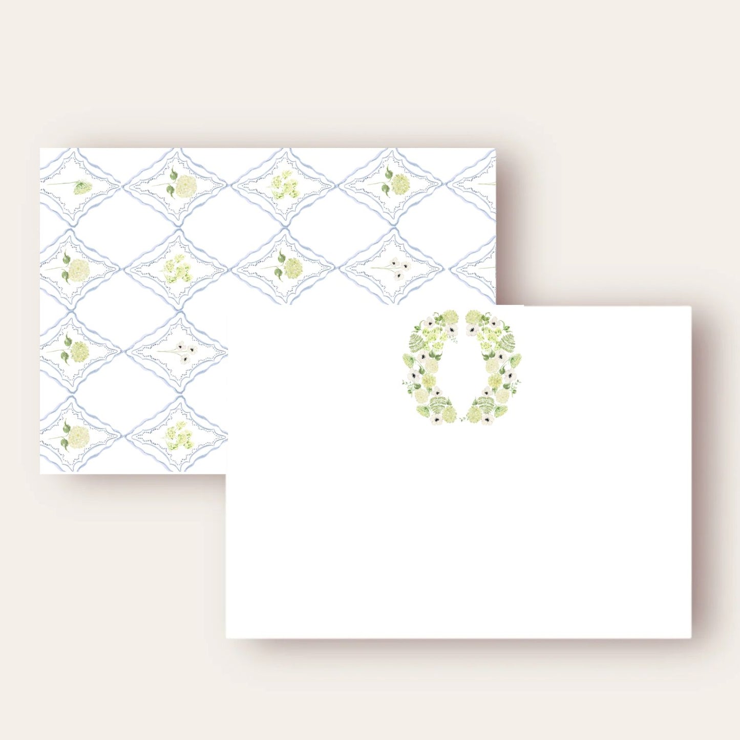 Limelight Wreath Crest Stationery Set