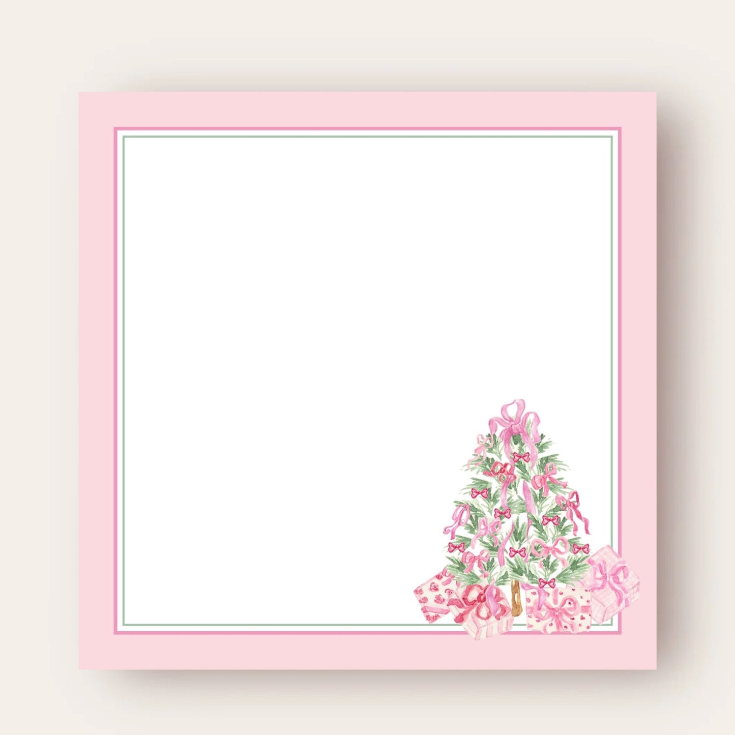 Prettiest Pink Tree Big Chunky Notepad