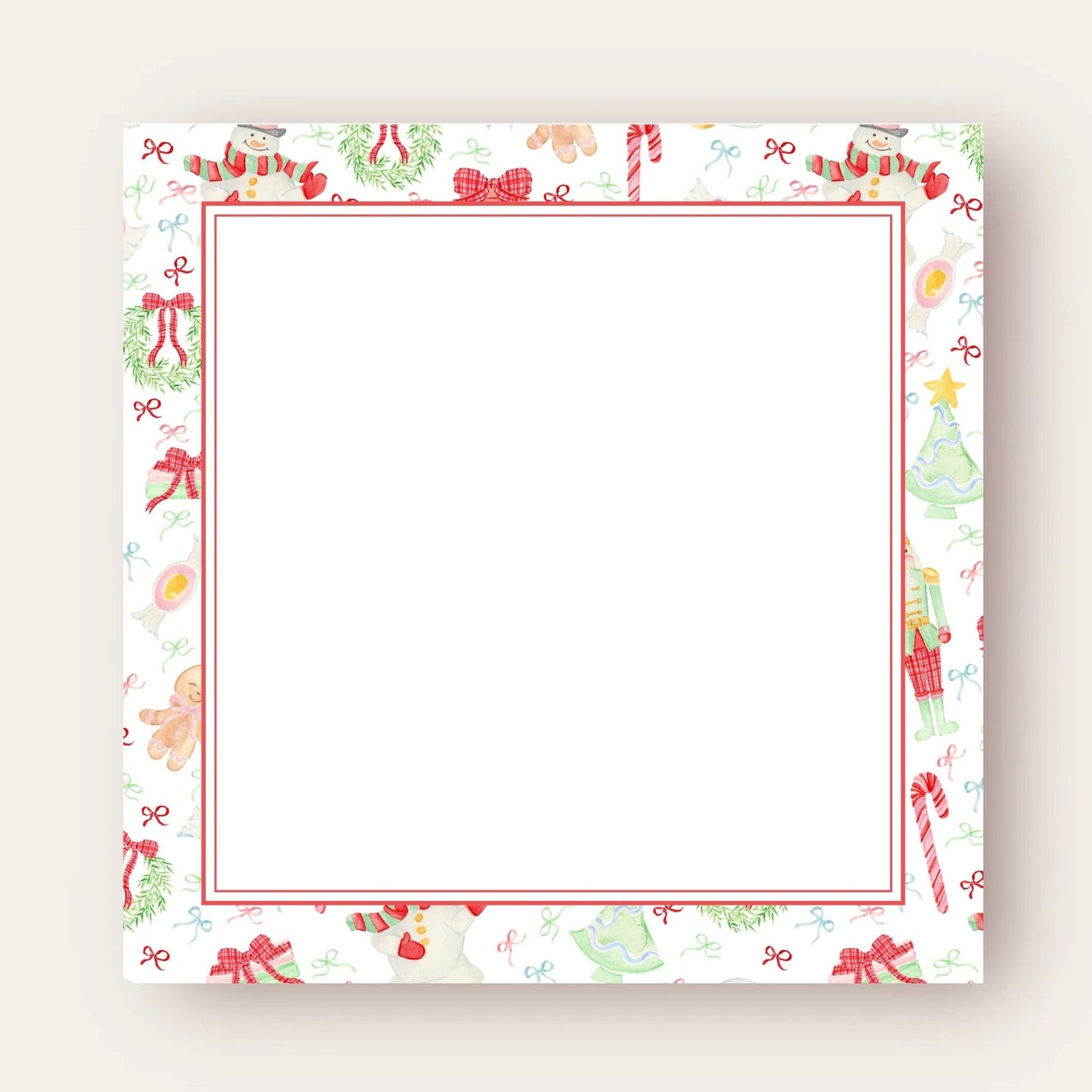 Ya Little Ginger Snap Border Big Chunky Notepad