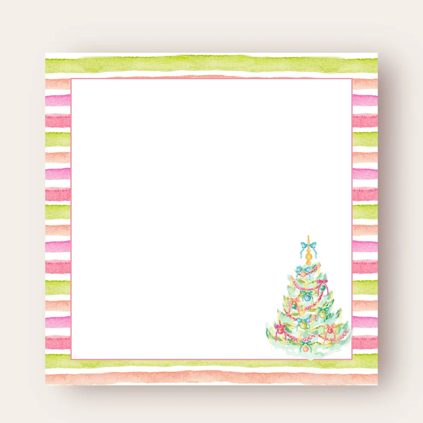 Lisa Frank Does Christmas Big Chunky Notepad