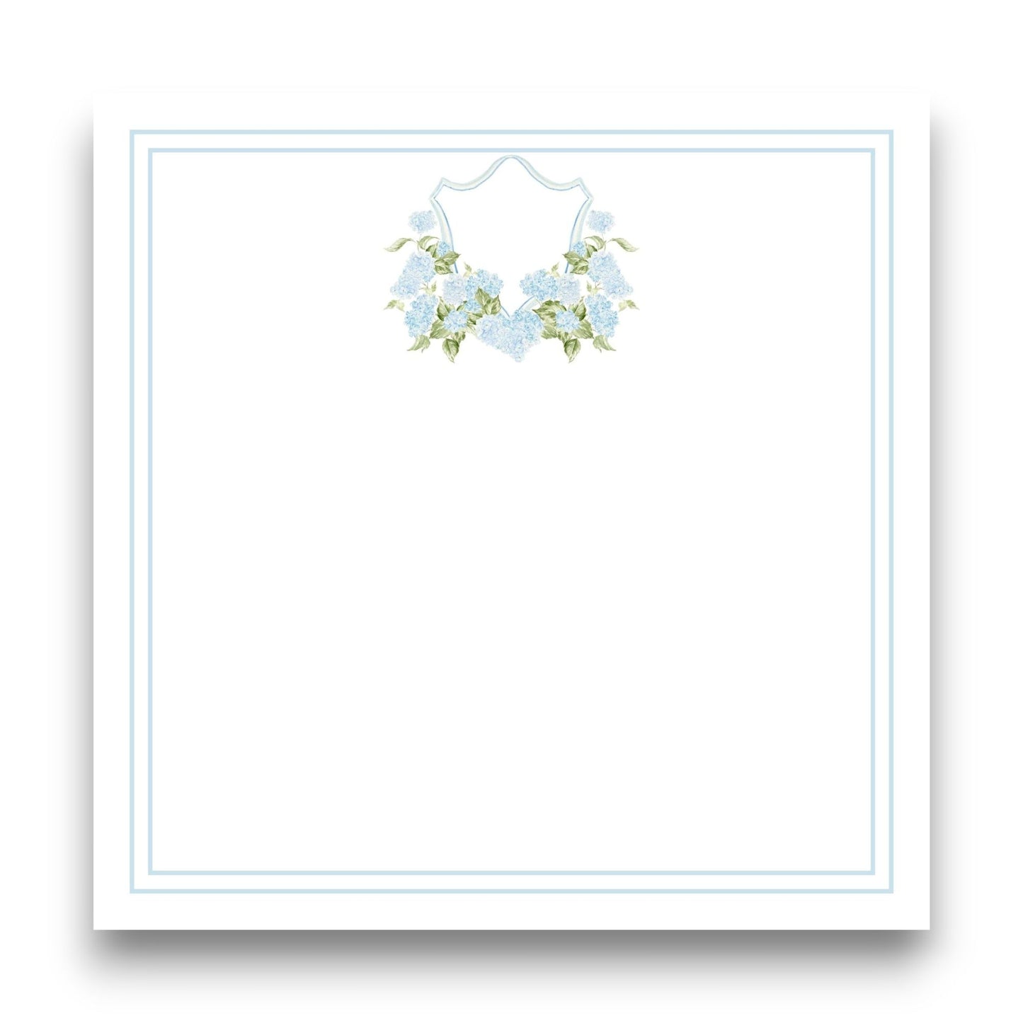 Hydrangea Crest Big Chunky Notepad