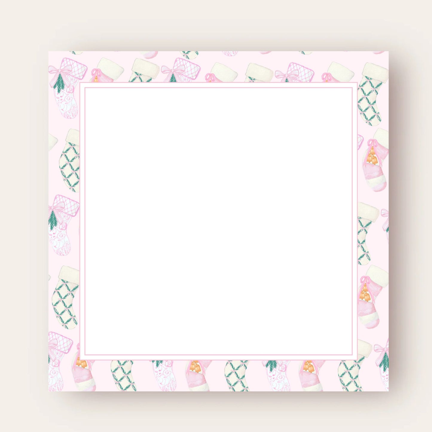 Sweet Stocking Big Chunky Notepad (Pink Edition)