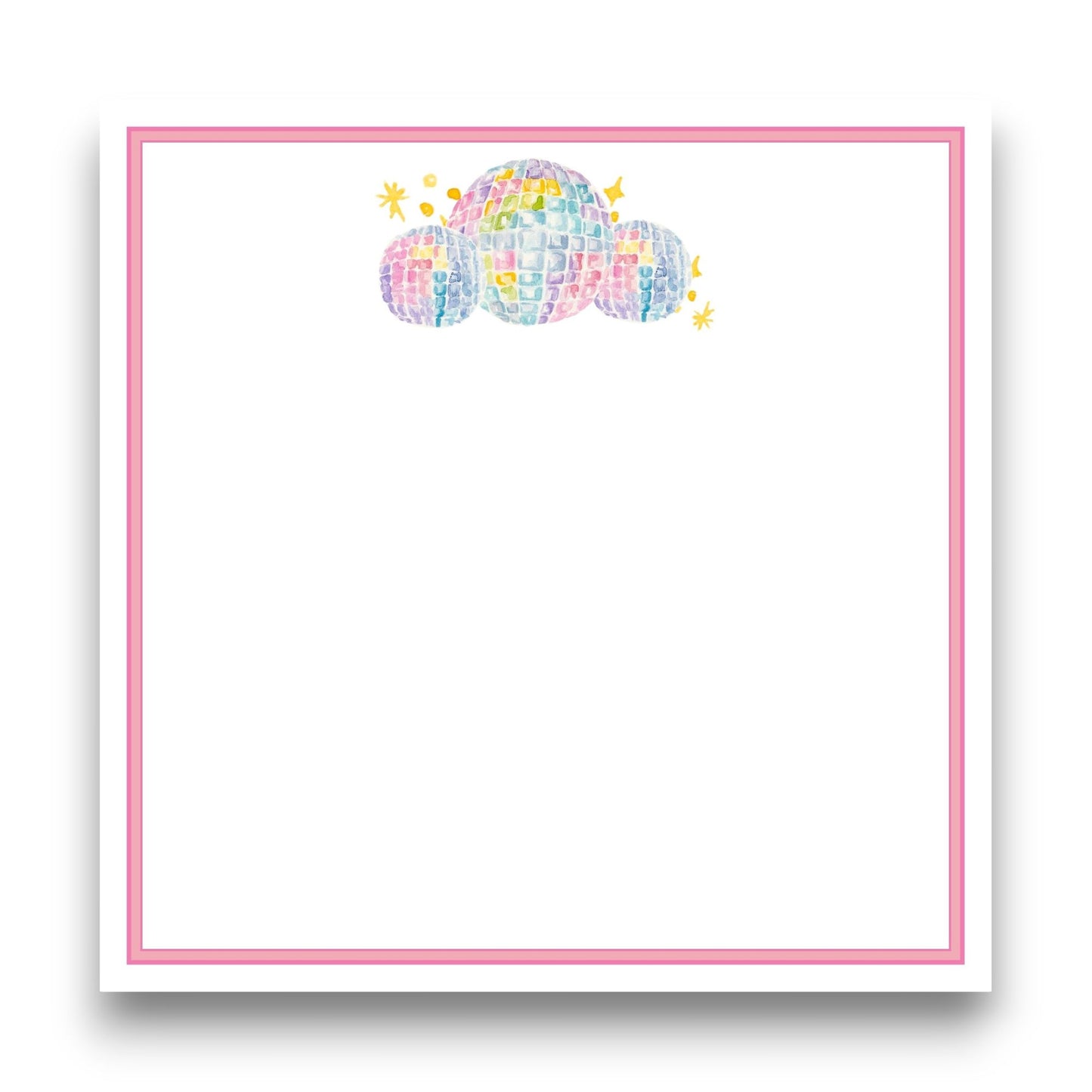 Meet me at the Disco Ball Big Chunky Notepad
