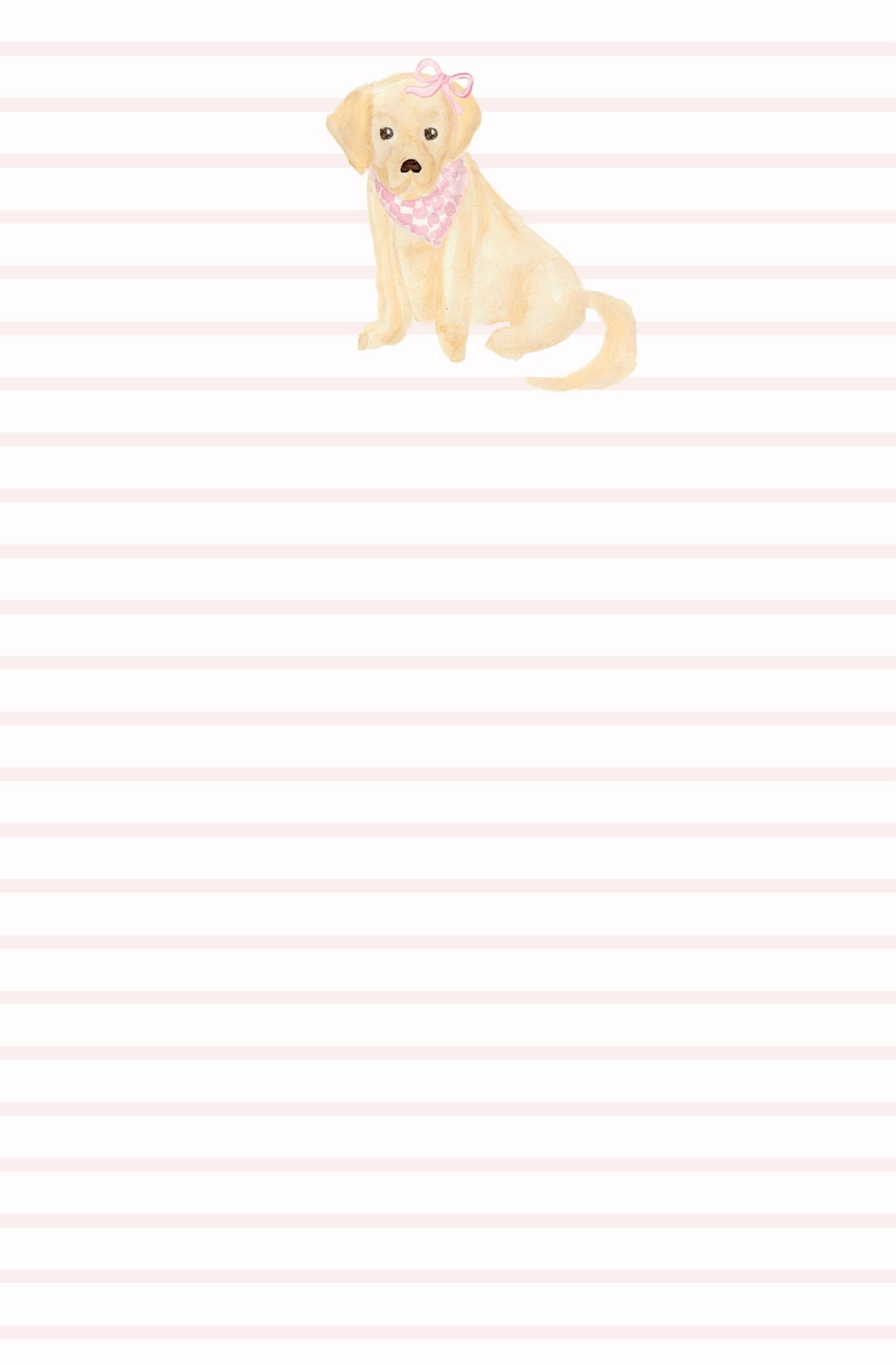 Monogram Skinny Chunk Notepad