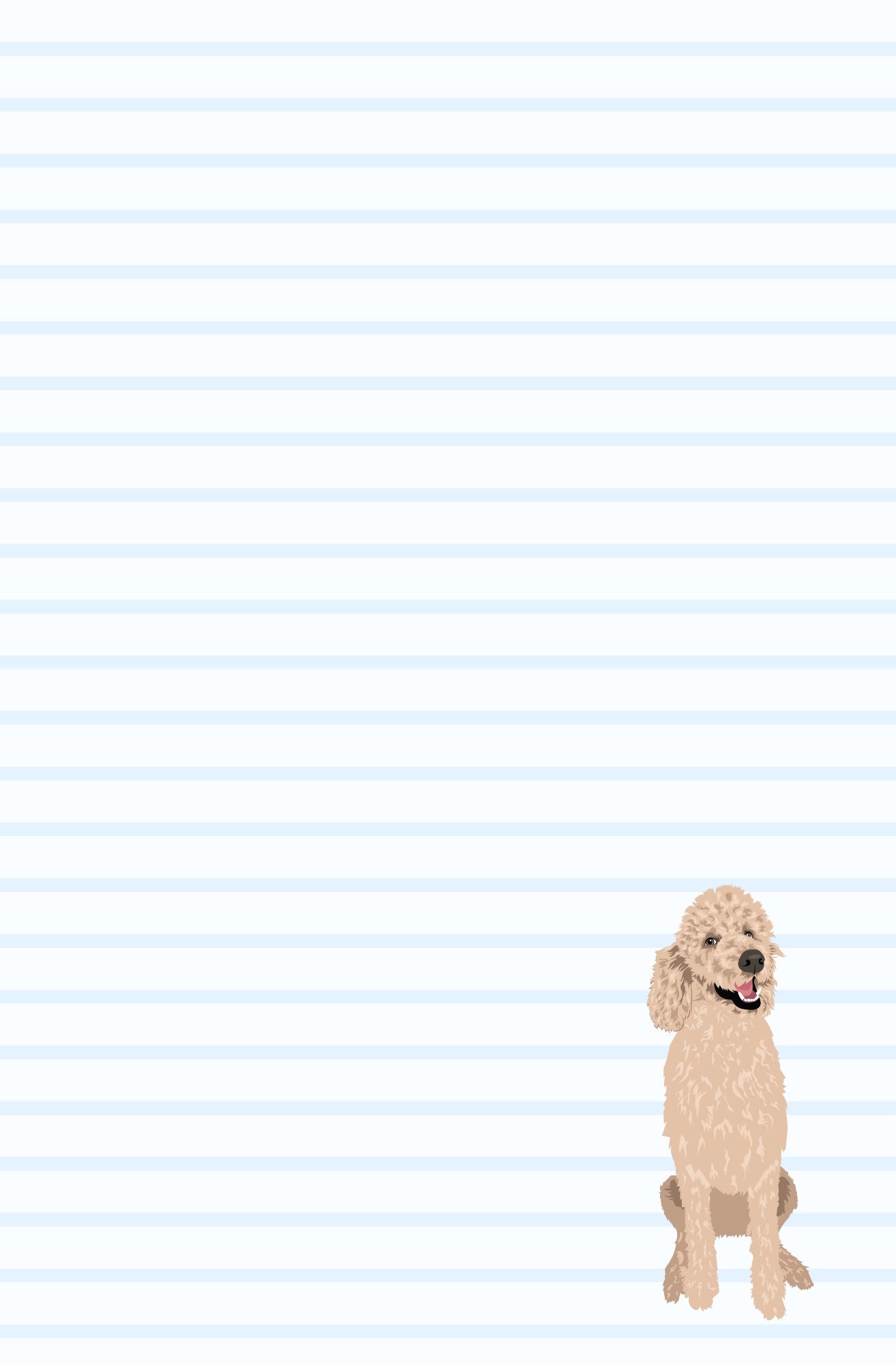 Monogram Skinny Chunk Notepad