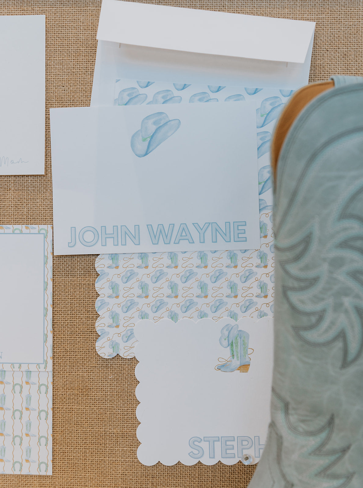 Dear John Hat Stationery Set