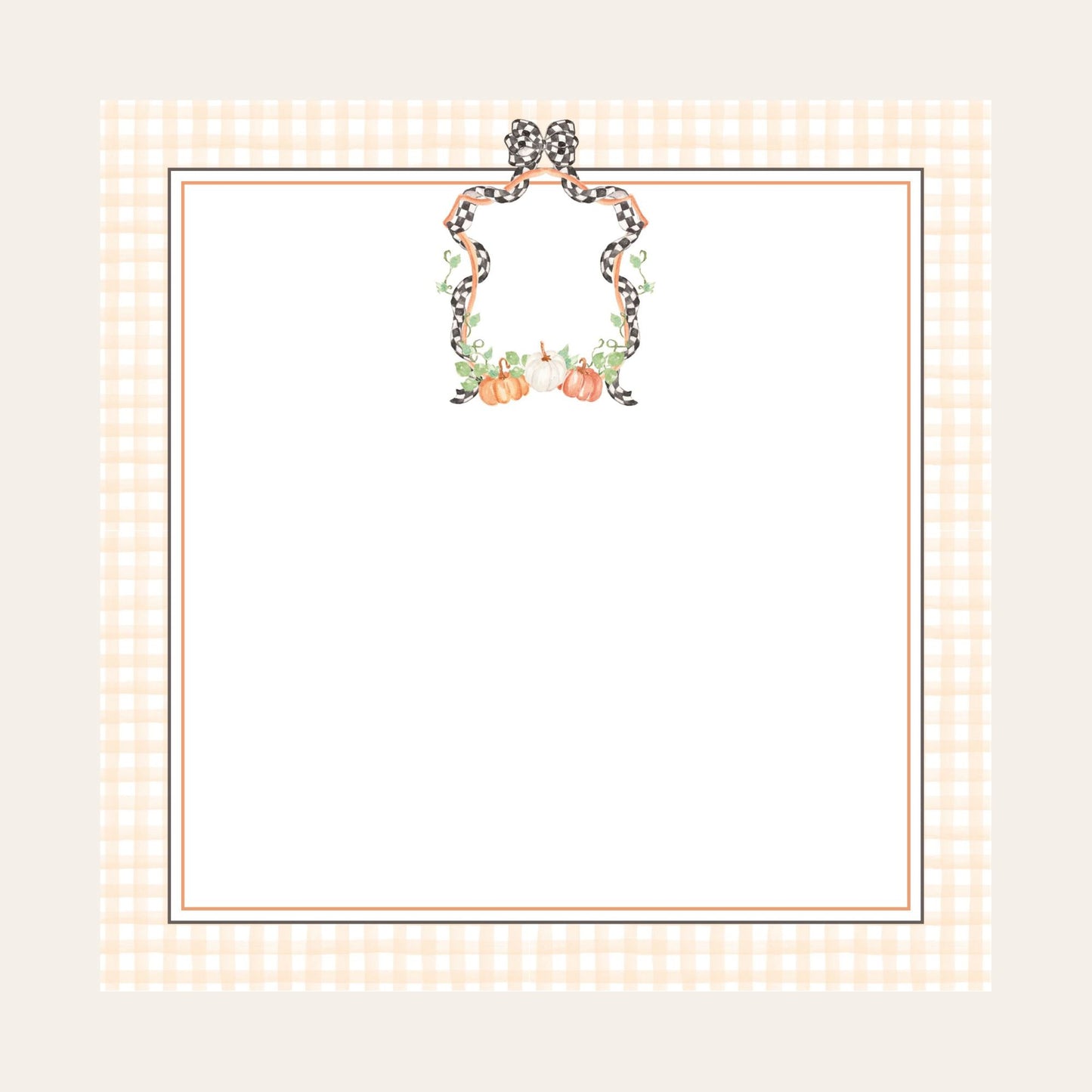 MacKenzie Fall Crest Big Chunky Notepad