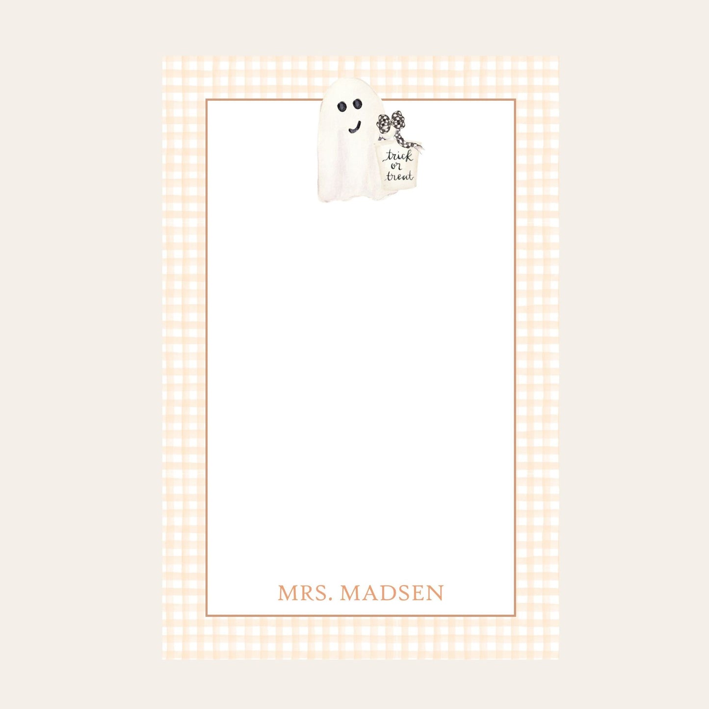Ghostly Malone Skinny Chunk Notepad