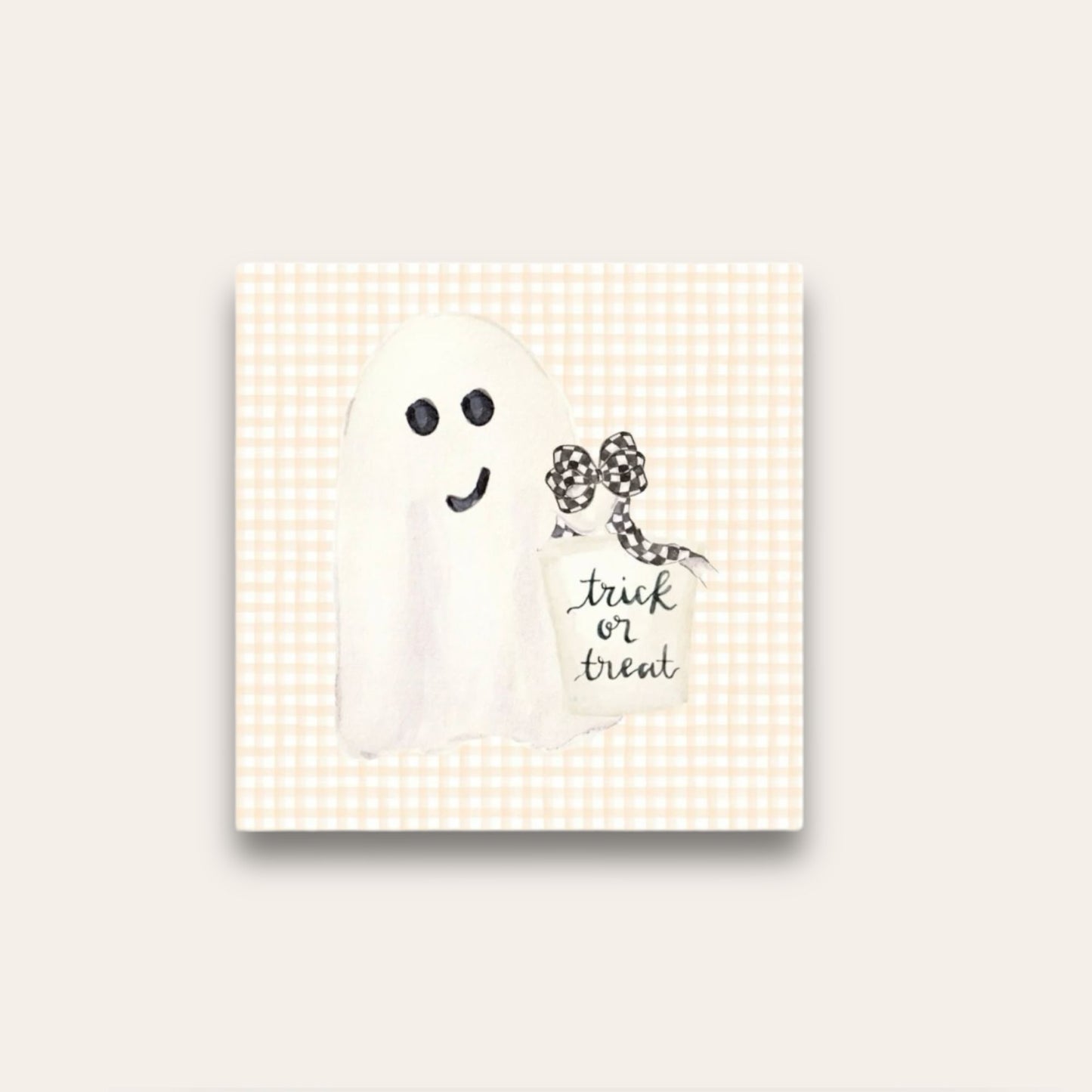 Ghosty Malone Paper Coaster