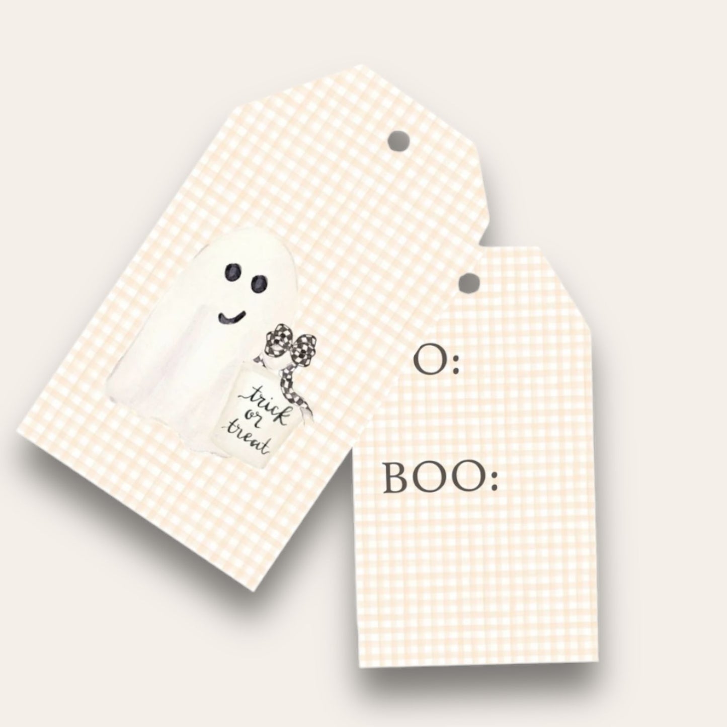 Ghostly Malone Big Gift Tags