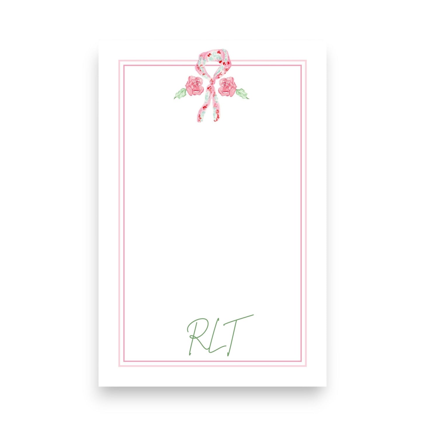 Rosie Silk Scarf Skinny Chunk Notepad