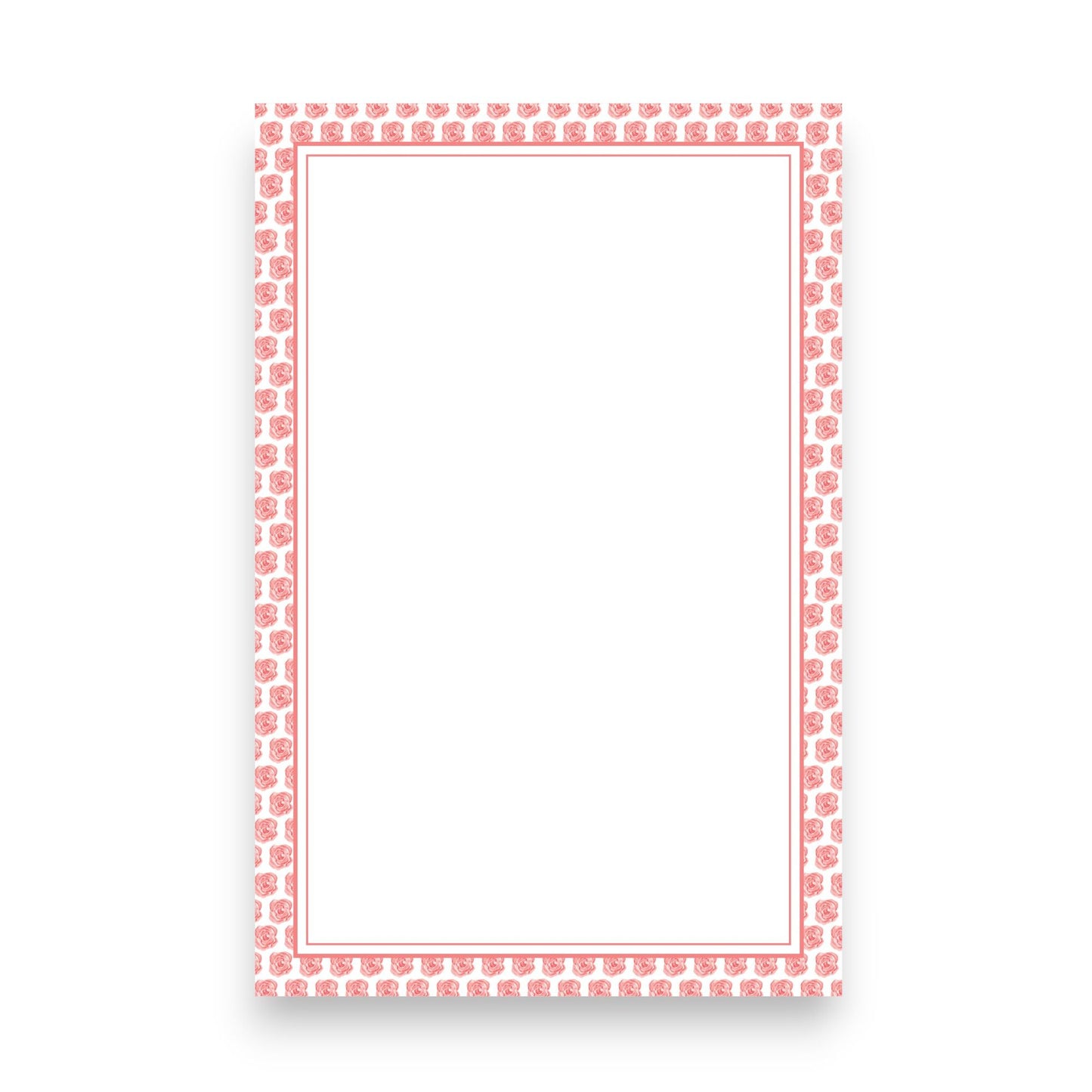 Red Roses Skinny Chunk Notepad