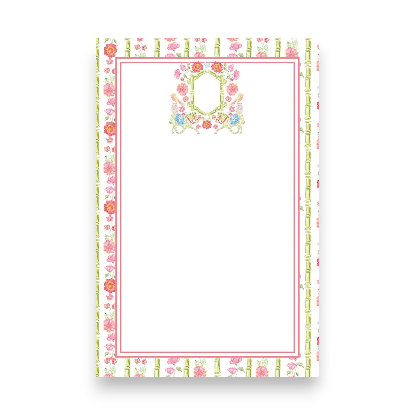 Mahjong Crest Skinny Chunk Notepad