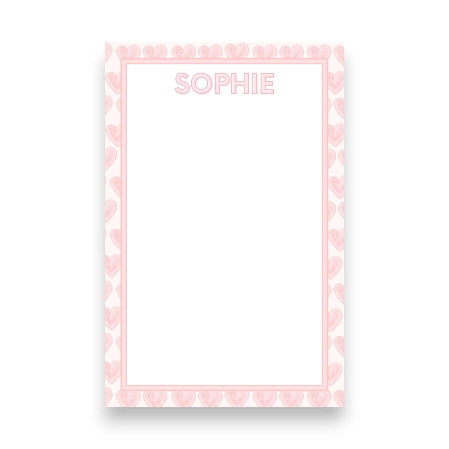Sophie's Valentine Skinny Chunk Notepad