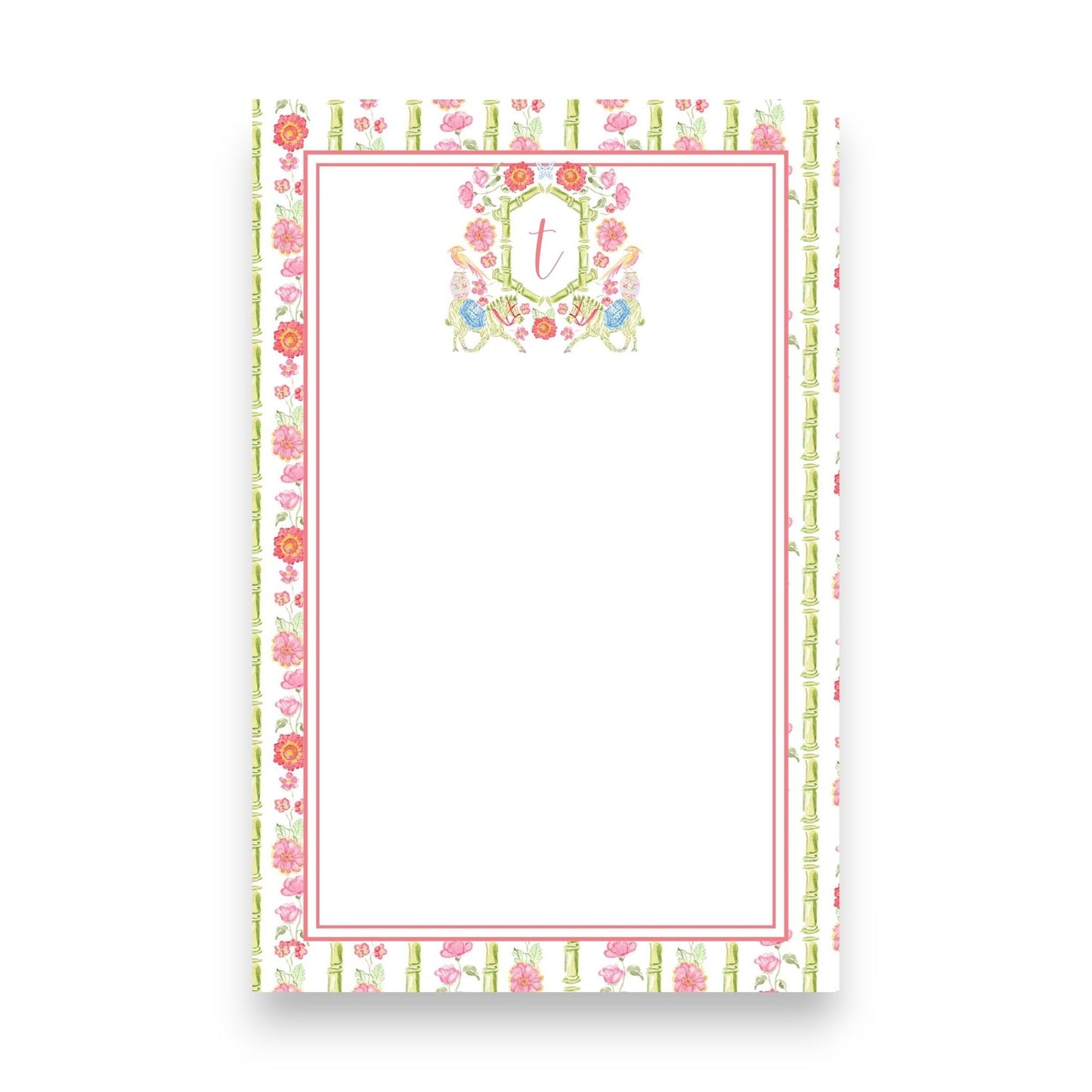 Mahjong Crest Skinny Chunk Notepad
