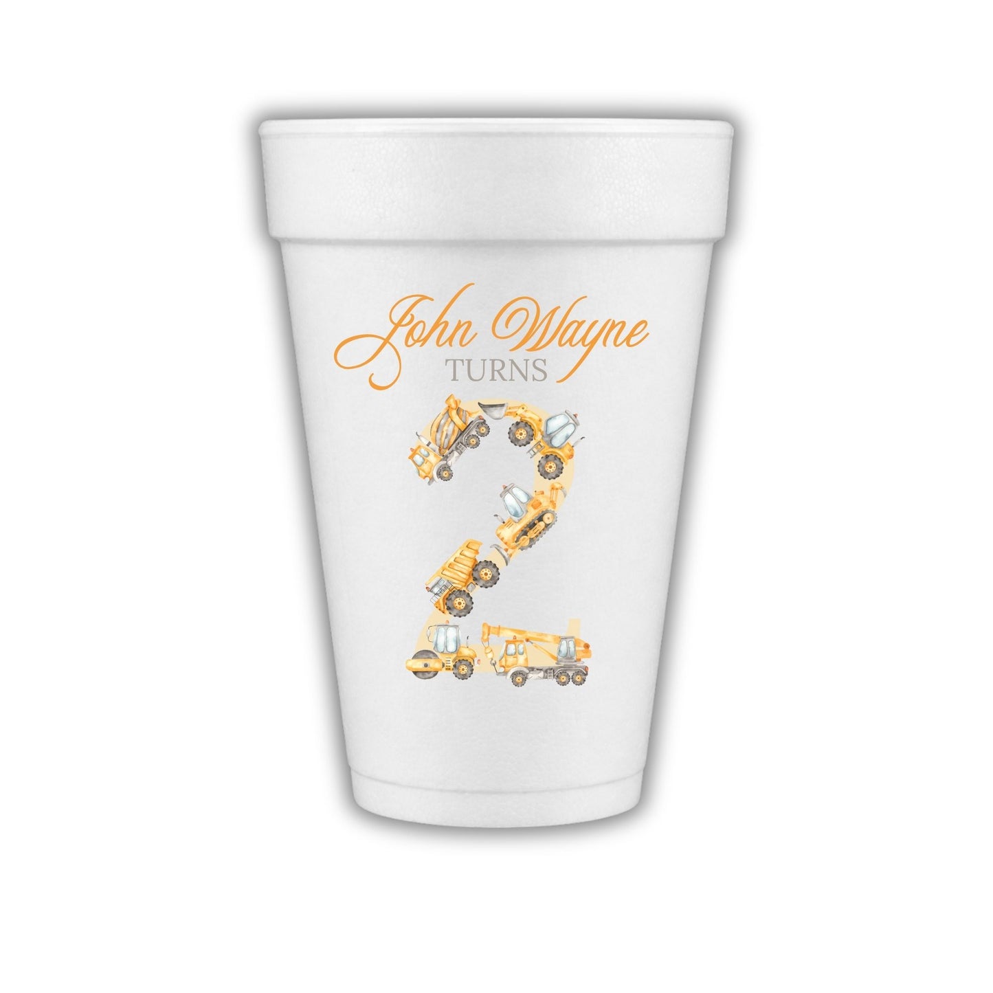 Custom Sytrofoam Cups