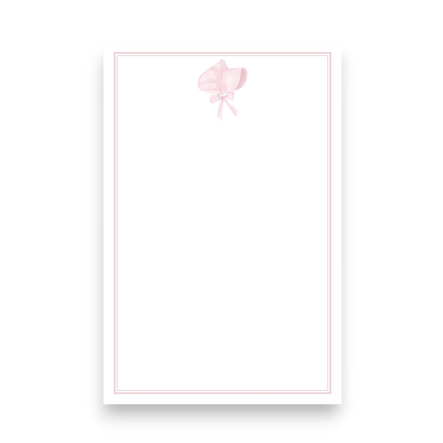 Pink Bonnet Skinny Chunk Notepad