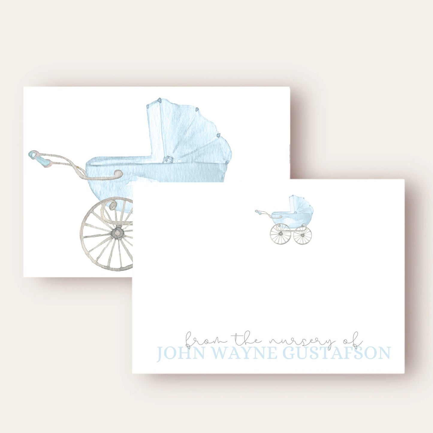 Perfect Baby Boy Stationery Set