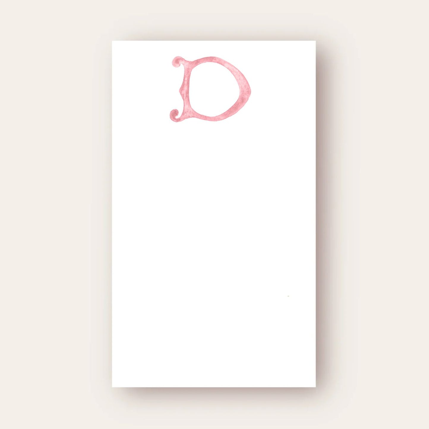 Monogram Skinny Chunk Notepad