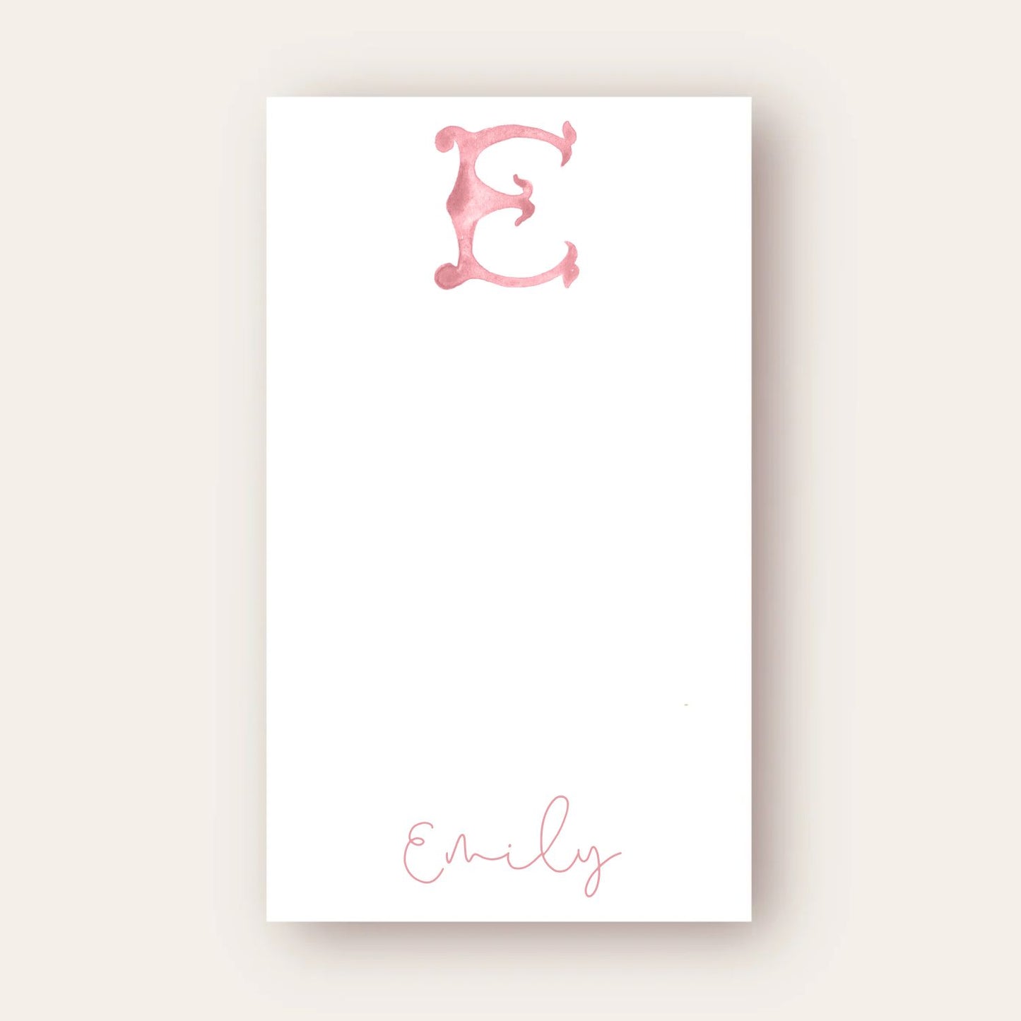 Monogram Skinny Chunk Notepad