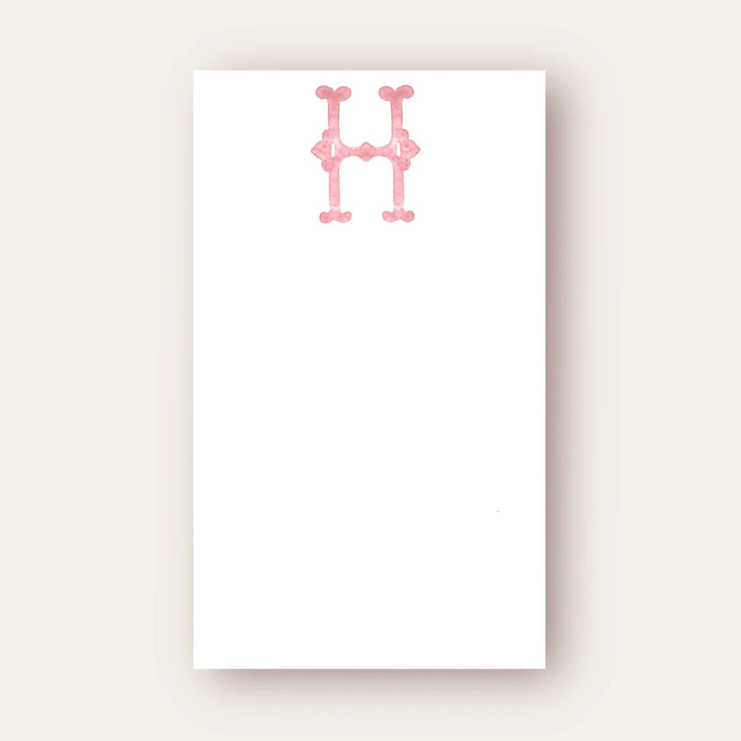 Monogram Skinny Chunk Notepad