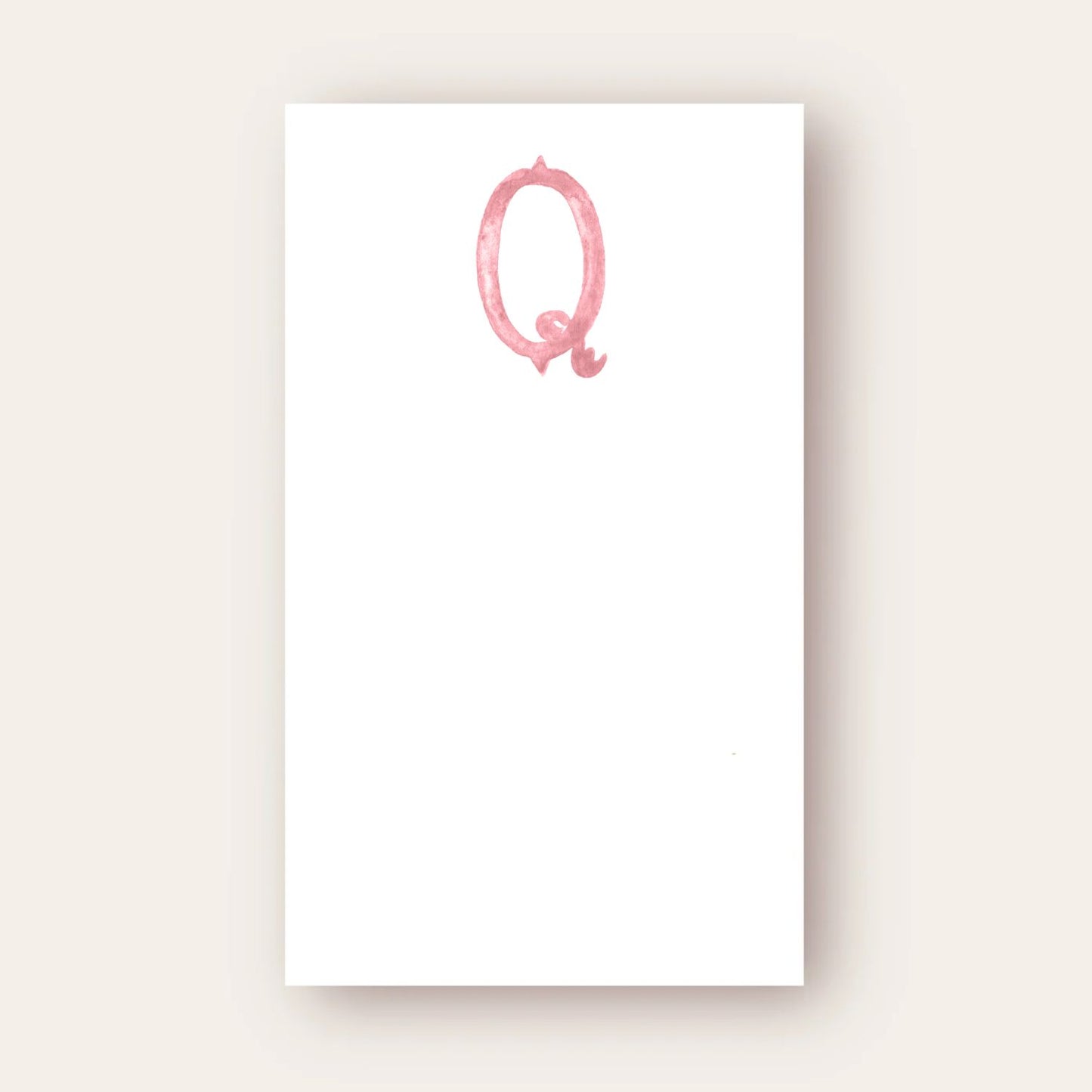 Monogram Skinny Chunk Notepad