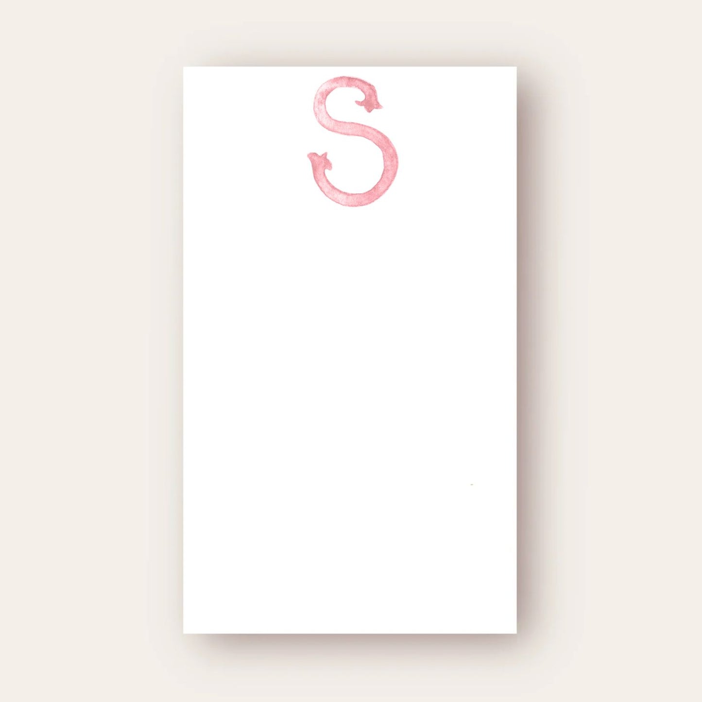 Monogram Skinny Chunk Notepad