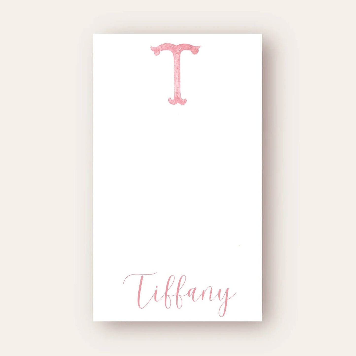 Monogram Skinny Chunk Notepad
