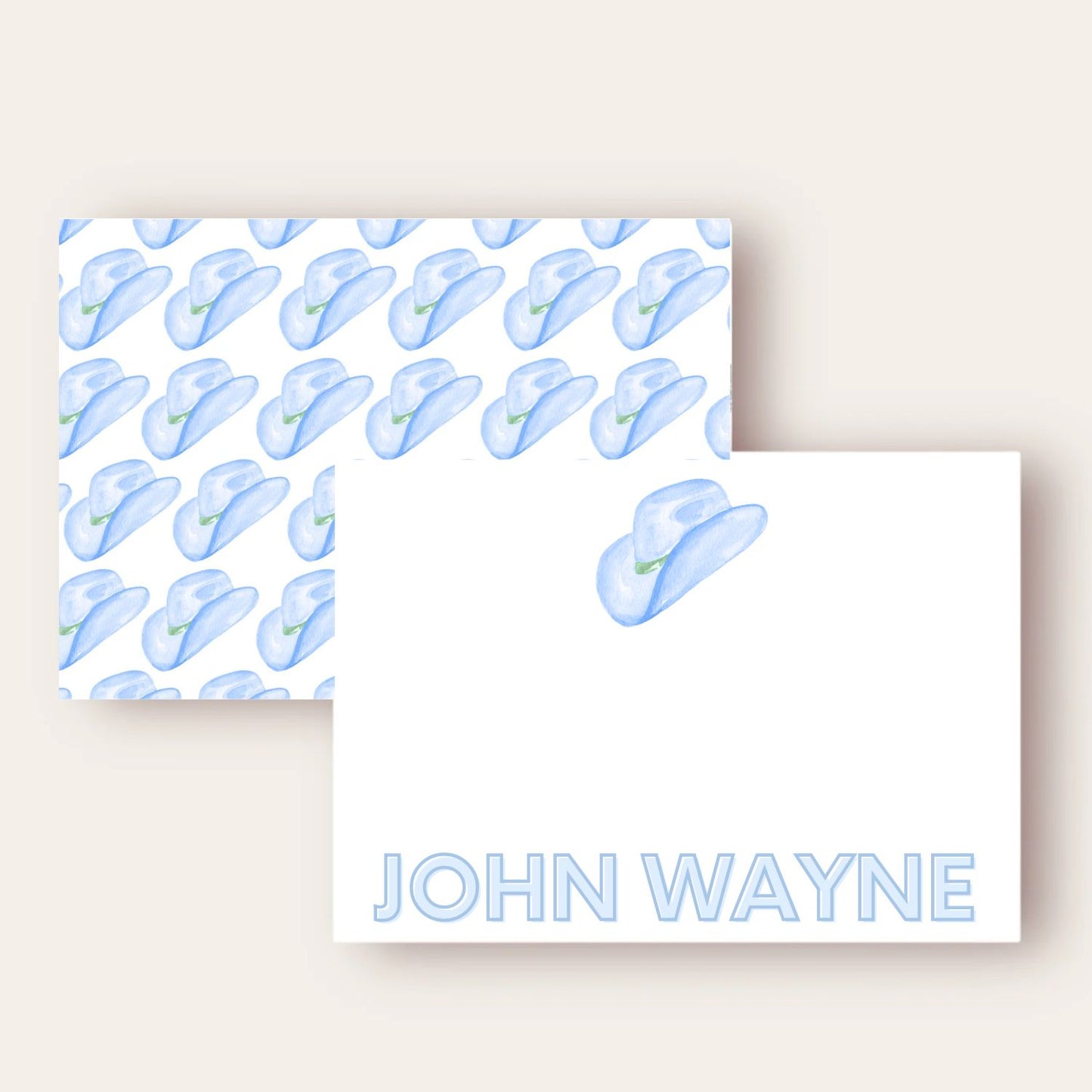 Dear John Hat Stationery Set