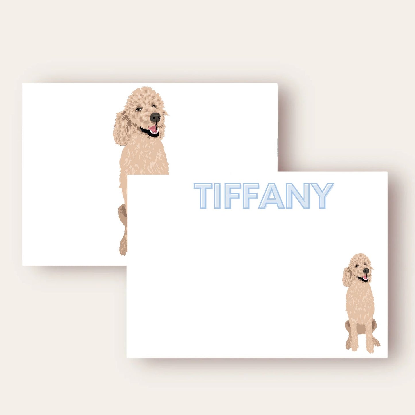 Golden Doodle Stationery Set