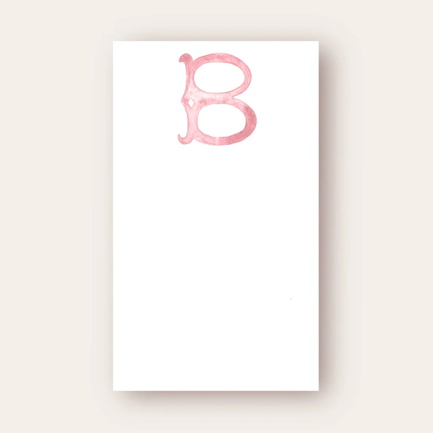 Monogram Skinny Chunk Notepad