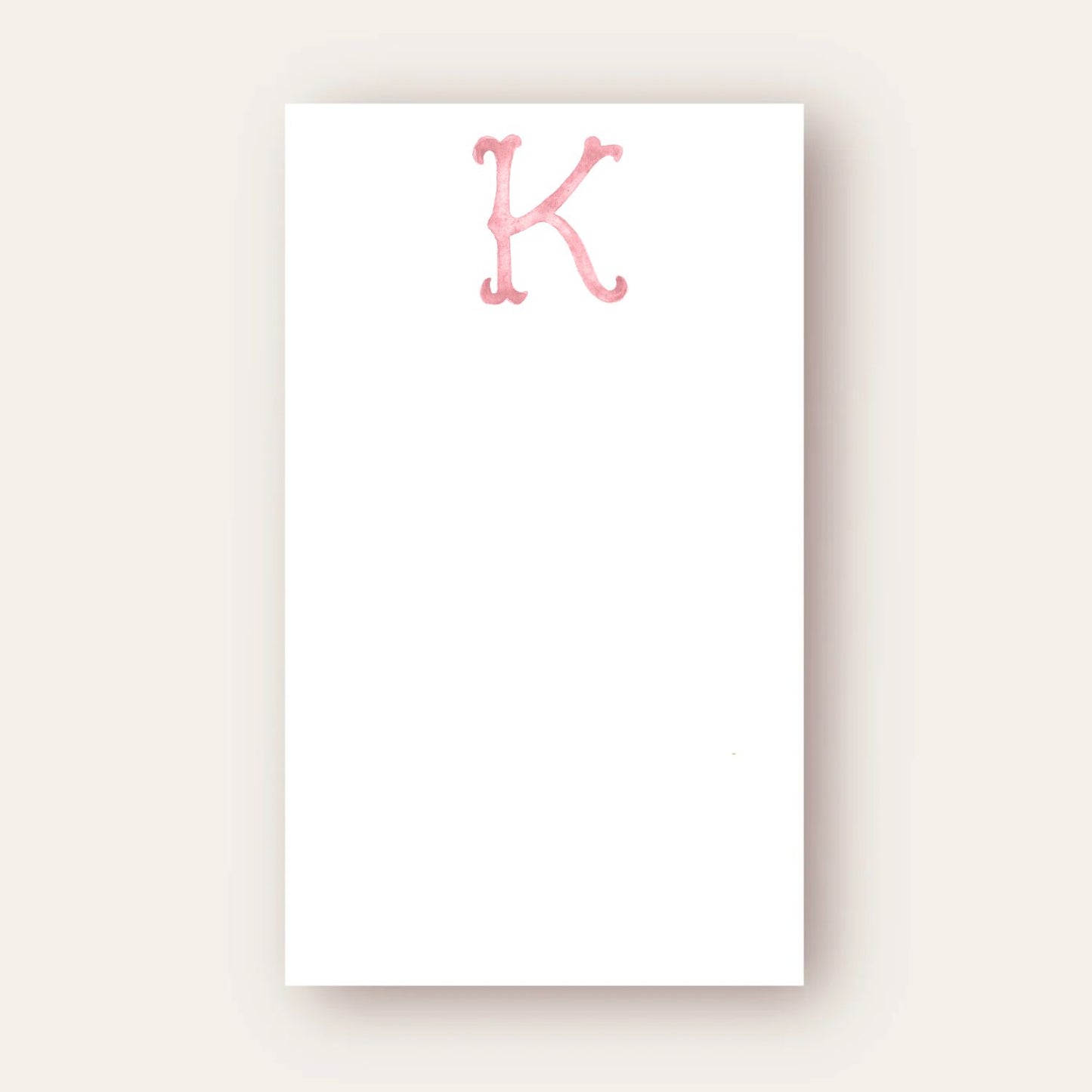 Monogram Skinny Chunk Notepad